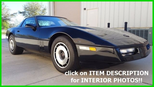 1984 Chevrolet Corvette L83 ONLY 47K MILES CLEAN CARFAX FL NO RESERVE!!