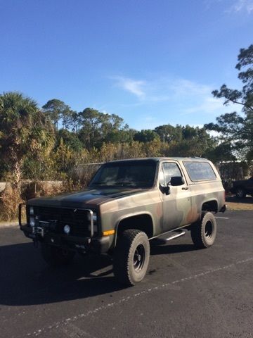 1984 Chevrolet Blazer Military