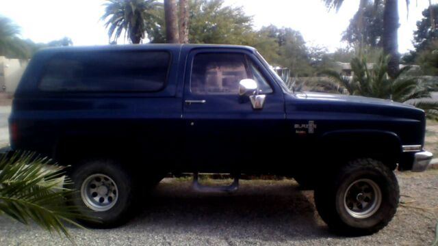 1984 Chevrolet Blazer Custom Deluxe