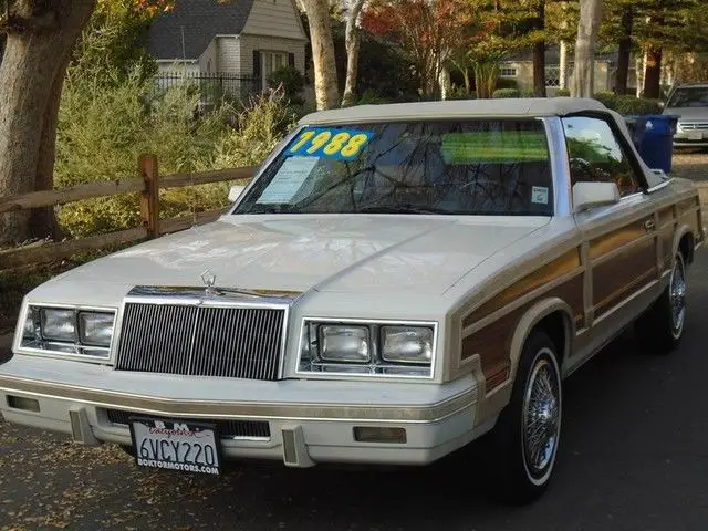 1984 Chrysler LeBaron Mark Cross