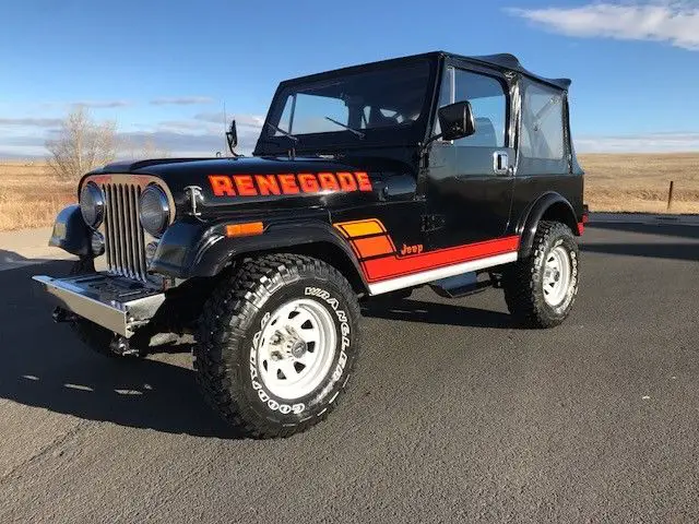 1984 Jeep CJ RENEGADE