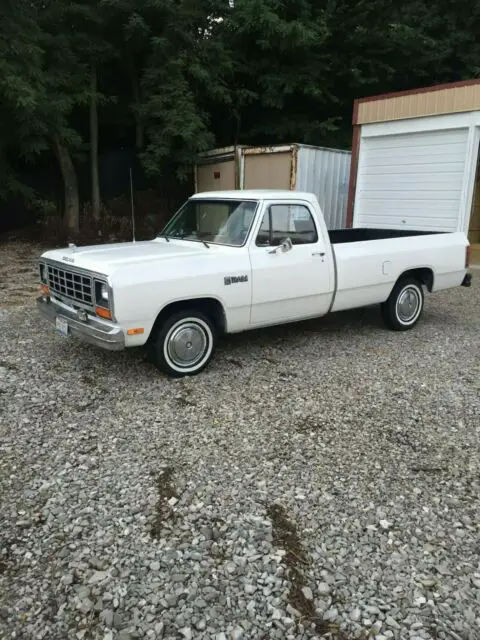 1984 Dodge Ram D150 low Miles 55328! CleanTruck Rhino Lined Bed! 1 ...