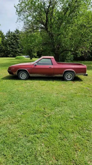 1984 Dodge Rampage base