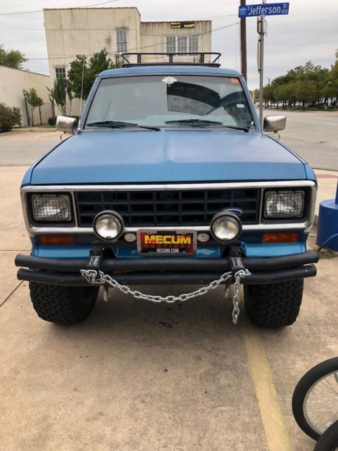 1984 Ford Bronco II Blue