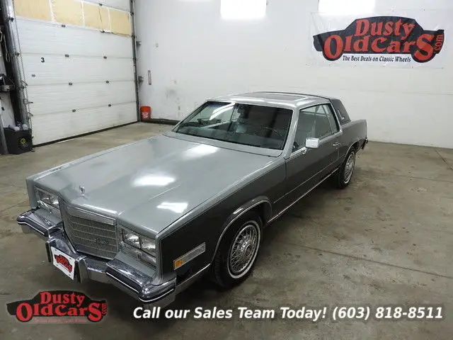 1984 Cadillac Eldorado Runs Drives Body Inter VGood 4.1L 4spd