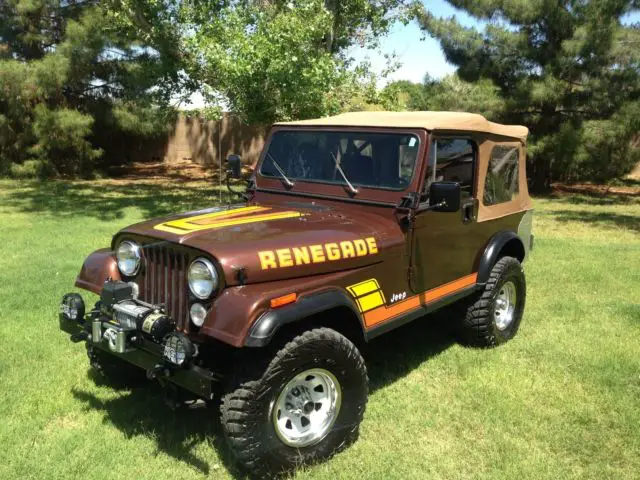 1984 Jeep CJ renegade