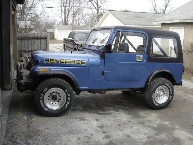 1984 Jeep CJ renagade