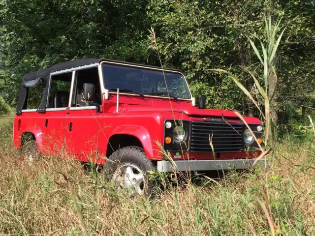 1980 Land Rover Defender leather