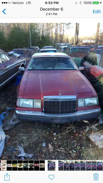 1984 Lincoln Mark Series