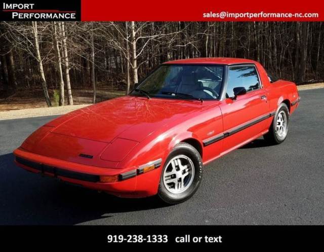 1984 Mazda RX-7 GS 2dr Hatchback