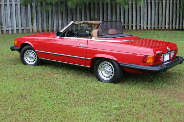 1984 Mercedes-Benz SL-Class Beige Interior