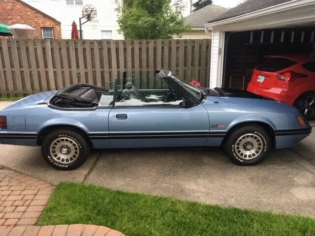 1984 Ford Mustang GT Turbo Convertible 1 of 1