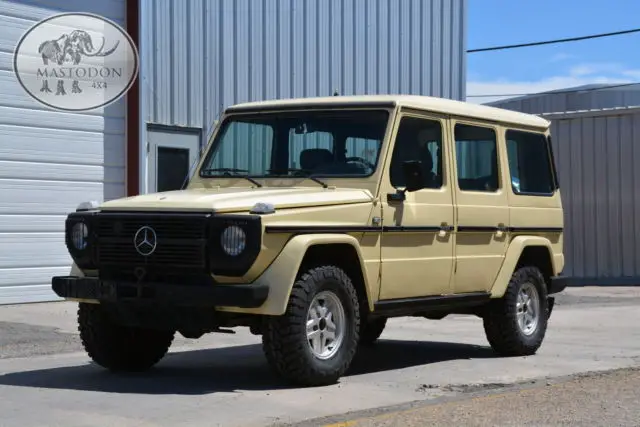 1984 Mercedes-Benz G-Class G-wagon GAS 4 door Hard top