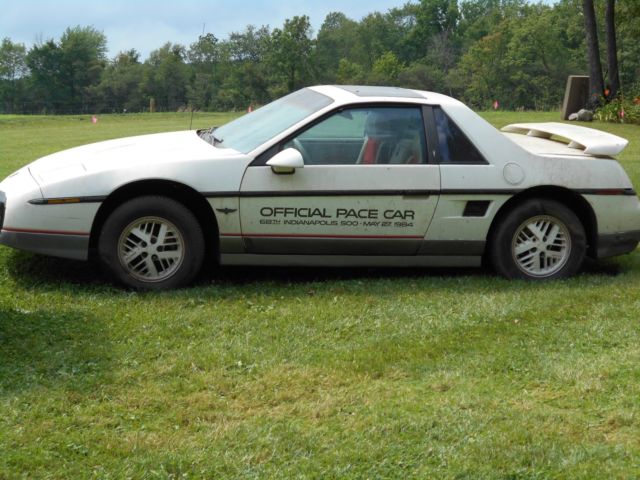 1984 Pontiac Fiero Indy Pace Car