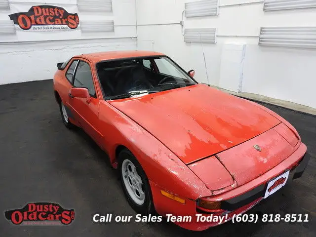 1984 Porsche 944 Runs Drives Body Int Good 2.5I4 5spd man