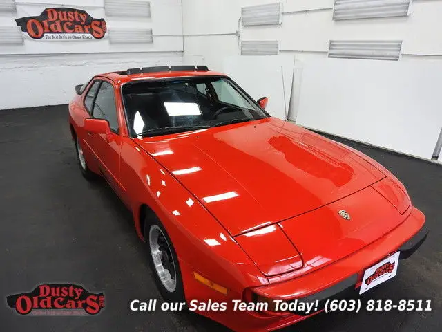 1984 Porsche 944 Runs Drives Body Int Vgood 2.5L 5spd man