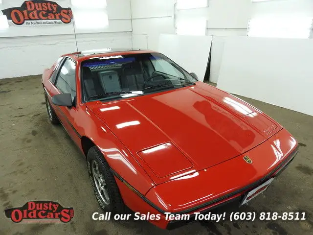 1984 Pontiac Fiero SE Sport Runs Drives Body Inter VGood 2.5L I4 4spd