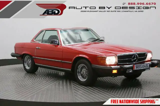 1984 Mercedes-Benz 300-Series SL