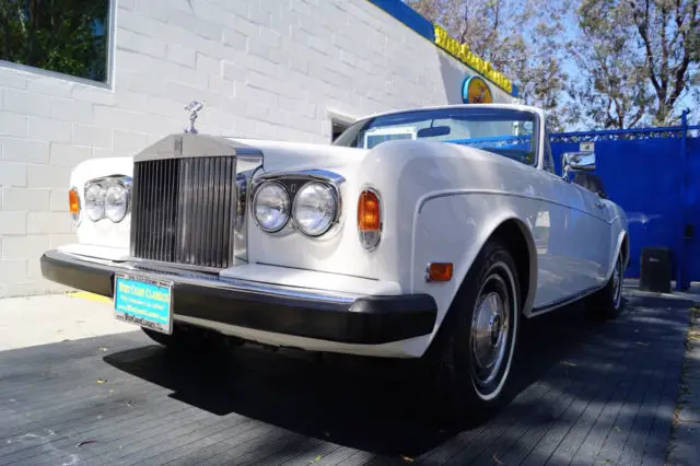 1984 Rolls-Royce Corniche DROP HEAD COUPE WITH 21K ORIG MILES