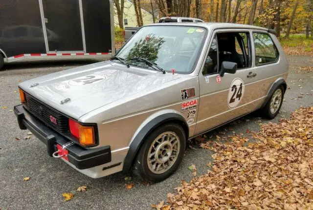 1984 Volkswagen Rabbit Race