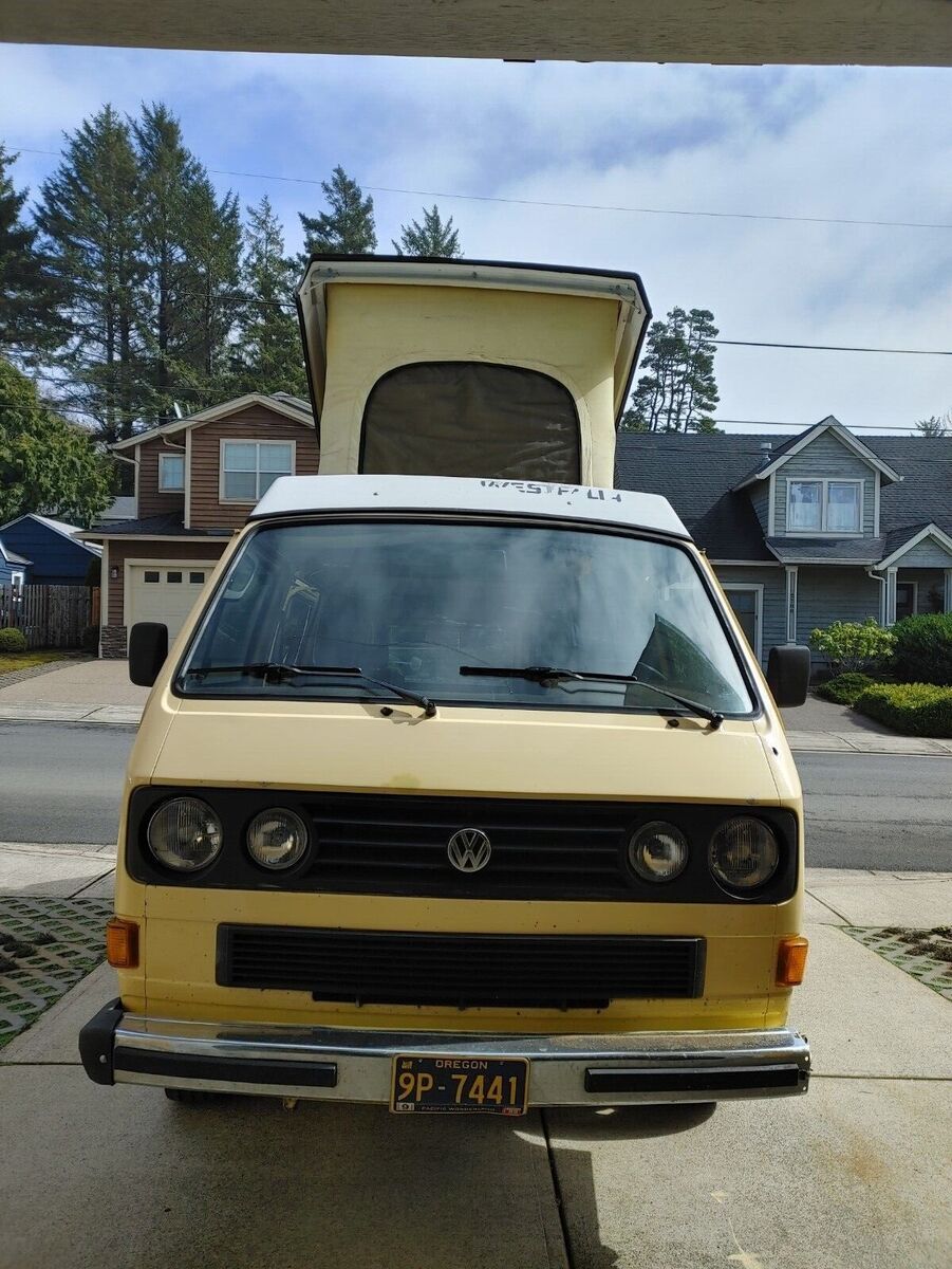 1984 Volkswagen Bus/Vanagon CAMPMOBILE