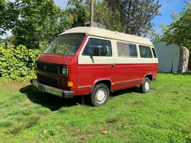 1984 Volkswagen Bus/Vanagon Pop top camper