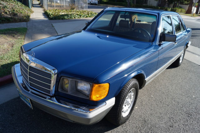 1985 Mercedes-Benz 300-Series RARE 'DEEP BLUE' COLOR WITH 82K ORIG MILES!