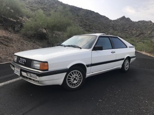 1985 Audi Coupe GT White