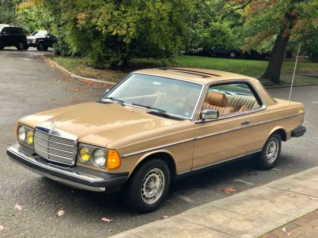 1985 Mercedes-Benz 300-Series 2 door pillar less coupe