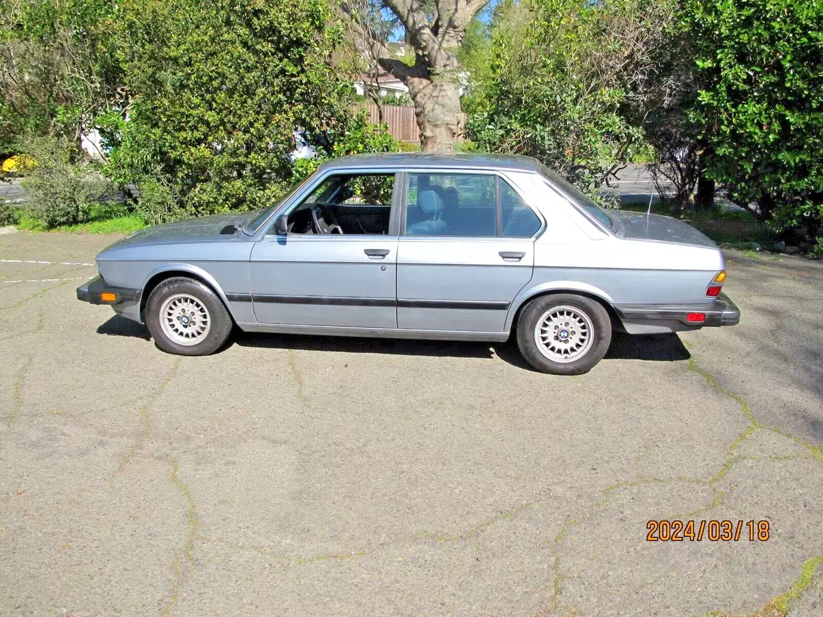 1985 BMW 5-Series Vinyl Seats