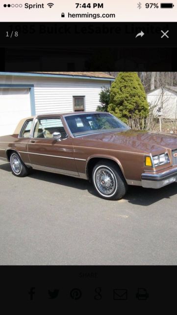 1985 Buick LeSabre LIMITED COLLECTORS EDITION