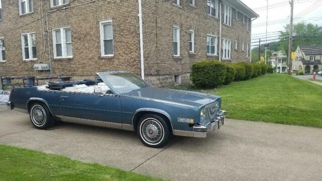 1985 Cadillac Eldorado BIARRITZ CONVERTIBLE