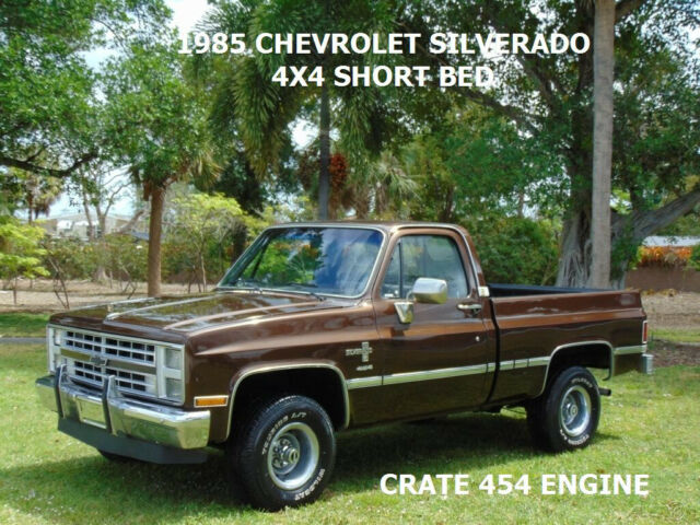 1985 Chevrolet C/K Pickup 1500 NO RUST ONE FAMILY OWNED CRATE 454 MOTOR