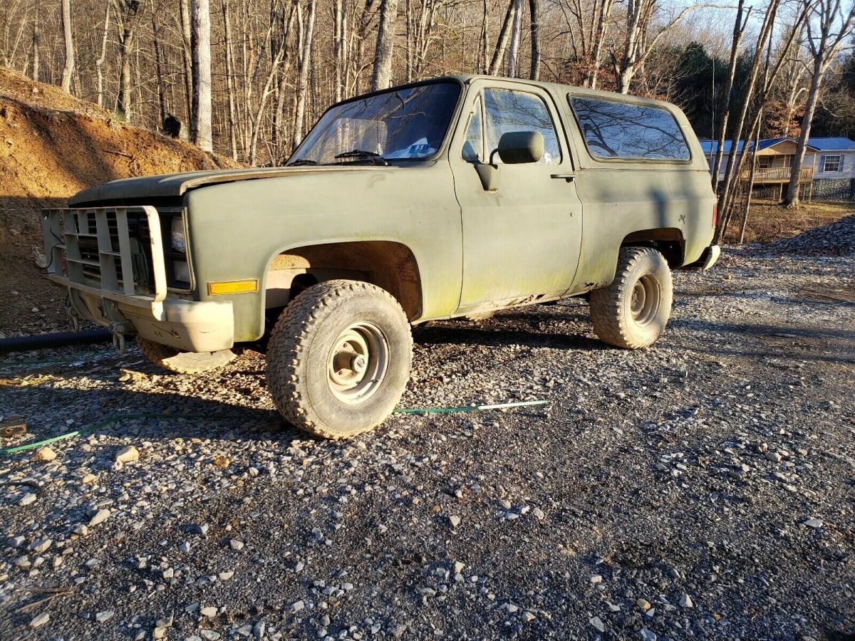 1985 Chevrolet S10 Blazer MILITARY BLAZER