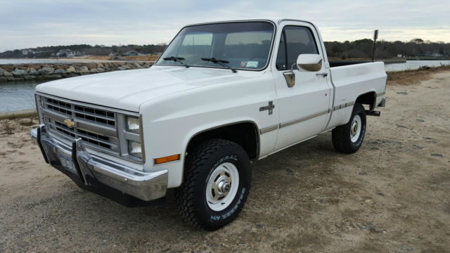 1985 Chevy K10 Short Bed, 4X4, 4 Speed, Cruise Control Outstanding ...