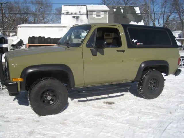 1985 Chevrolet Blazer Black