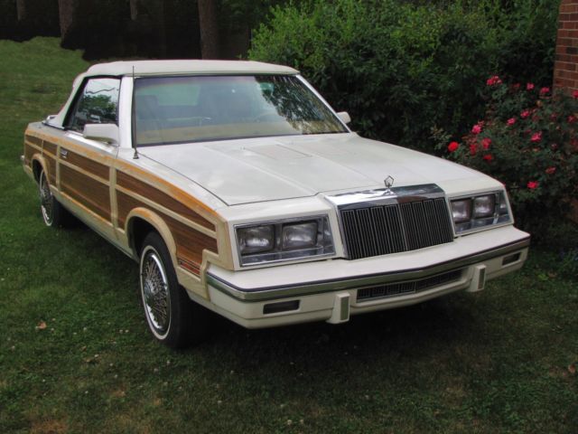 1985 Chrysler LeBaron Mark Cross premium