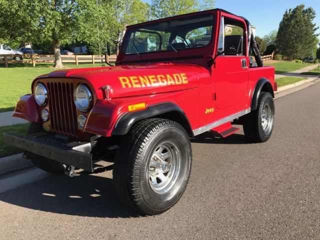 1985 Jeep CJ RENEGADE