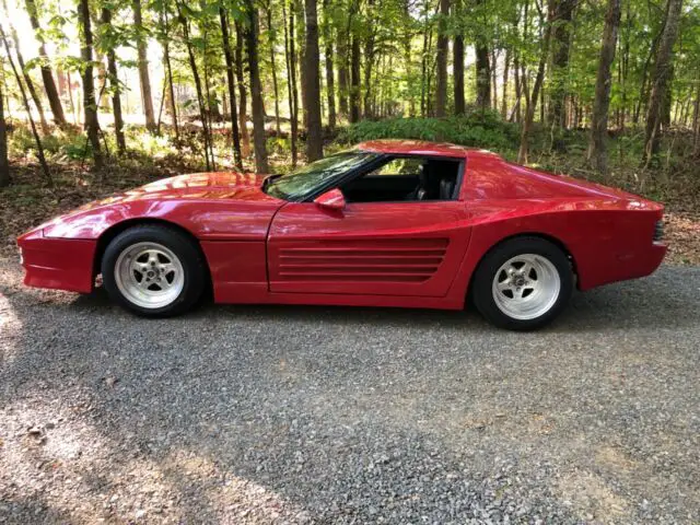 1985 Chevrolet Corvette Corvette Testarossa Kit. Unique. Rare 4 spd