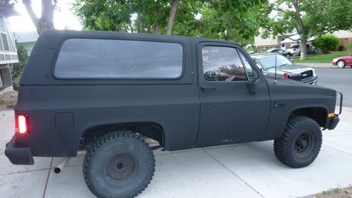 1985 Chevrolet Blazer CUCV