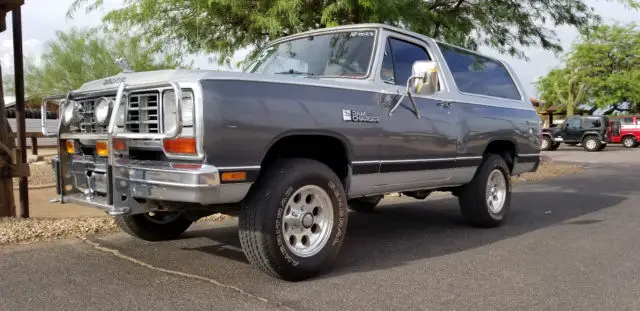 1985 Dodge Ramcharger Prospector