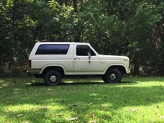 1985 Ford Bronco Leather