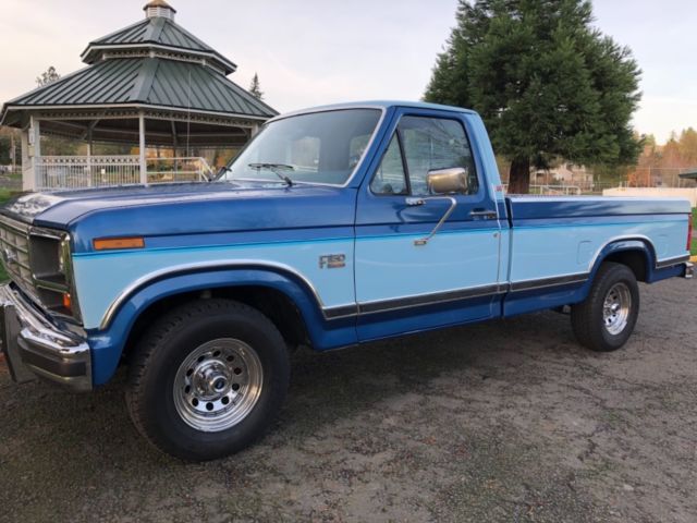 1985 Ford F-150 XLT Lariat Regular Cab Long Bed  Low Miles 54,713