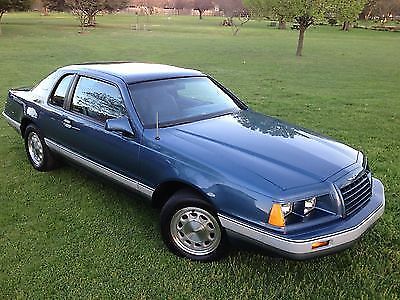 1985 Ford Thunderbird 30th anniversary, Elan, Foxbody