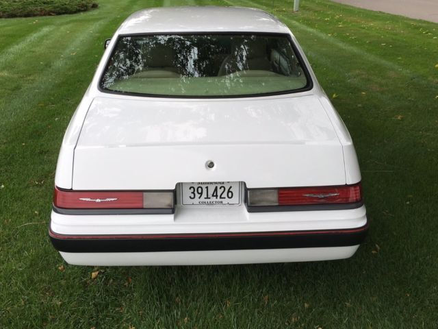 1985 Ford Thunderbird Turbo Coupe 5 Spd Only 89 Xxx Miles For Sale