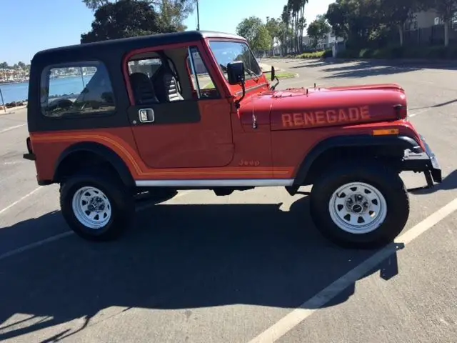 1985 Jeep CJ Renegade