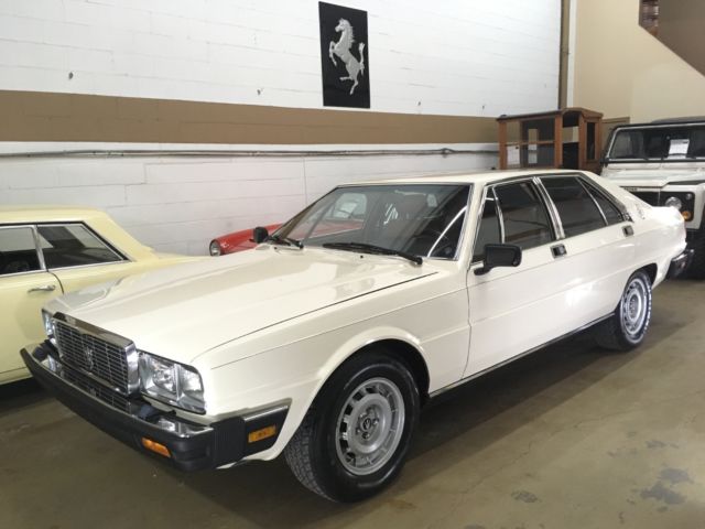 1985 Maserati Quattroporte Sedan