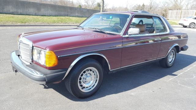 1985 Mercedes-Benz 300-Series gorgeous 1985 300CD turbo diesel coupe
