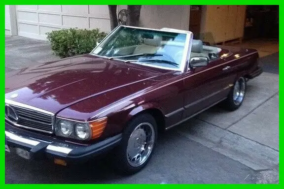 1985 Mercedes-Benz 300-Series 380 SL 2 Door Convertible