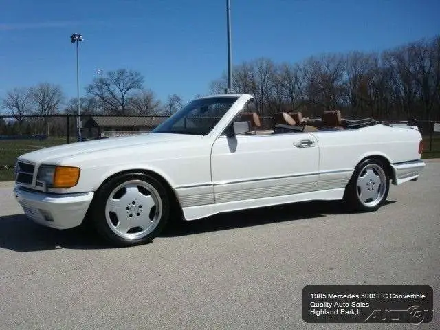 1985 Mercedes-Benz 500-Series 500 SEC Convertible